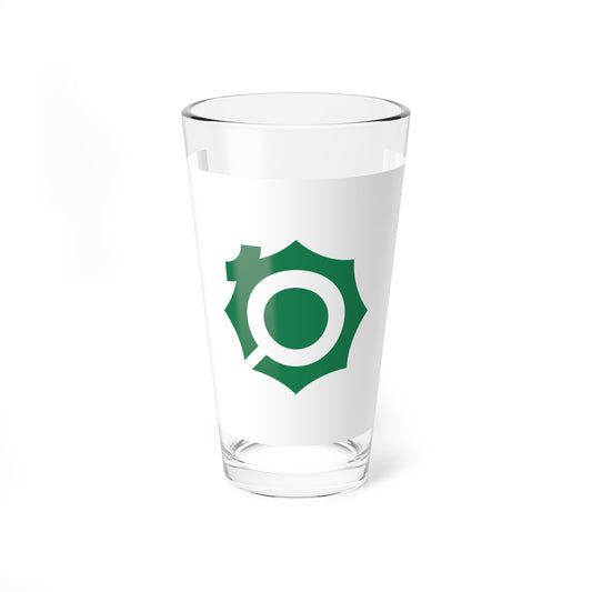 Flag of Kagamiishi Fukushima (Japan) Pint Glass 16oz