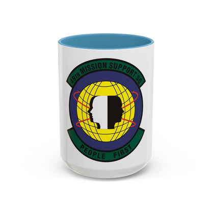 49th Mission Support Squadron (U.S. Air Force) Accent Coffee Mug