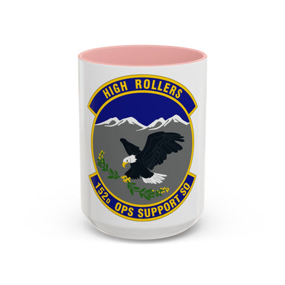 152d Operations Support Squadron (U.S. Air Force) Accent Coffee Mug