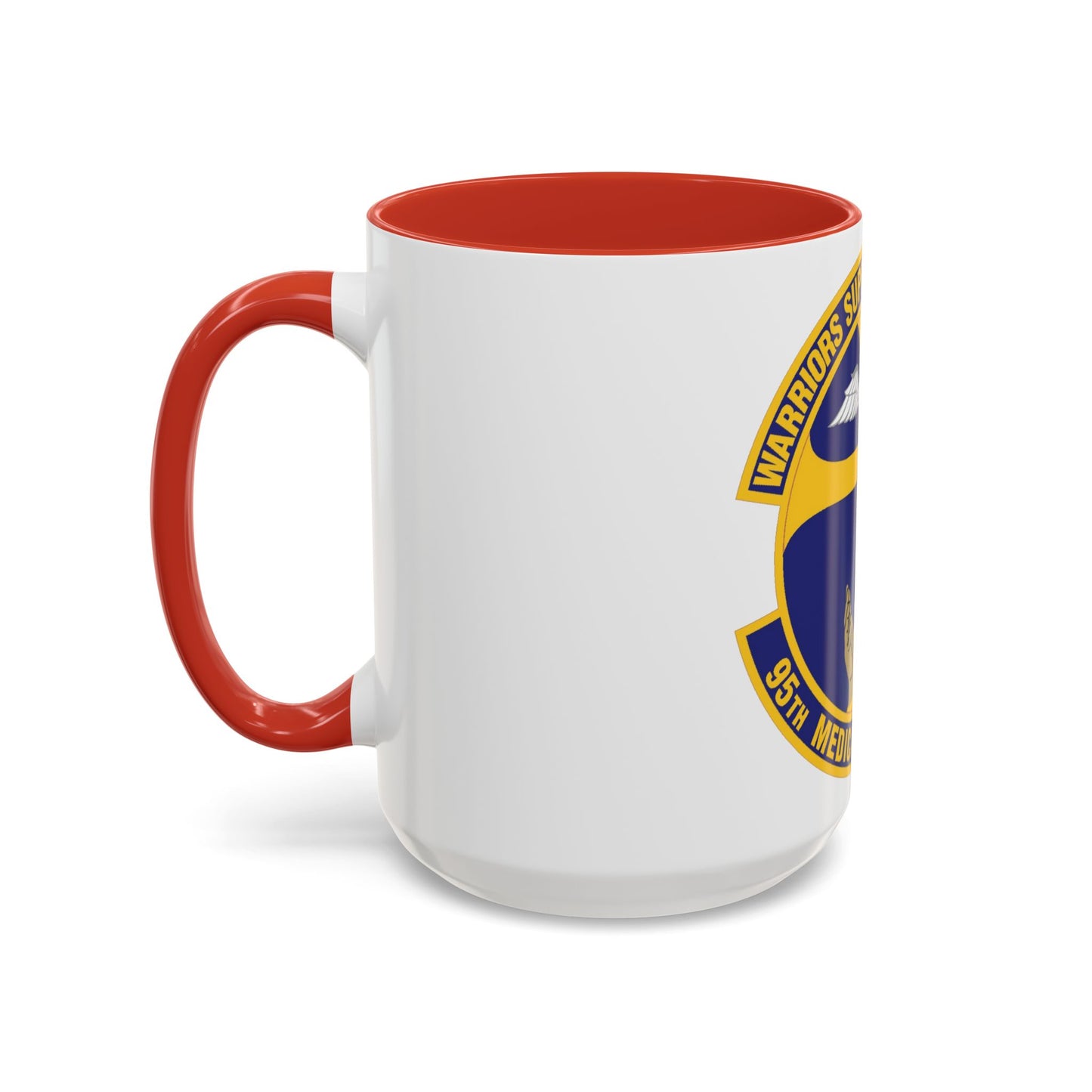 95th Medical Support Squadron (U.S. Air Force) Accent Coffee Mug