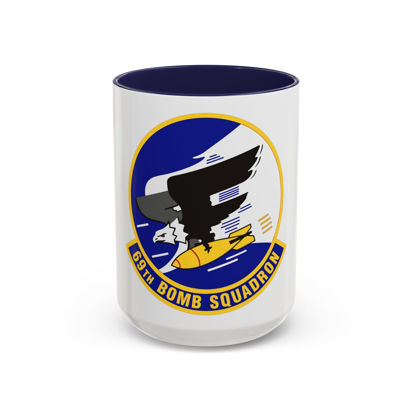 69th Bomb Squadron (U.S. Air Force) Accent Coffee Mug