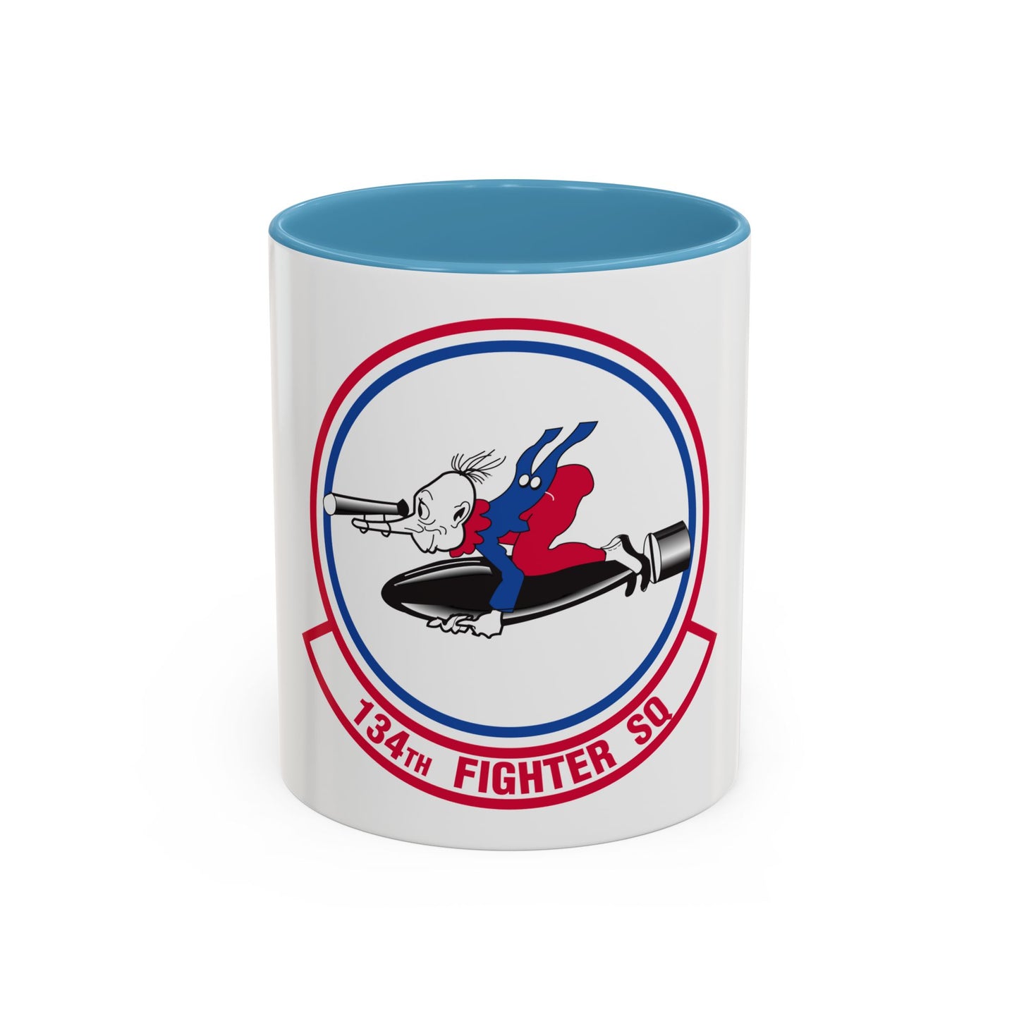 134 Fighter Squadron (U.S. Air Force) Accent Coffee Mug