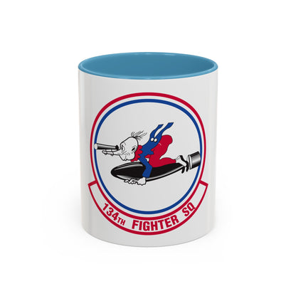 134 Fighter Squadron (U.S. Air Force) Accent Coffee Mug