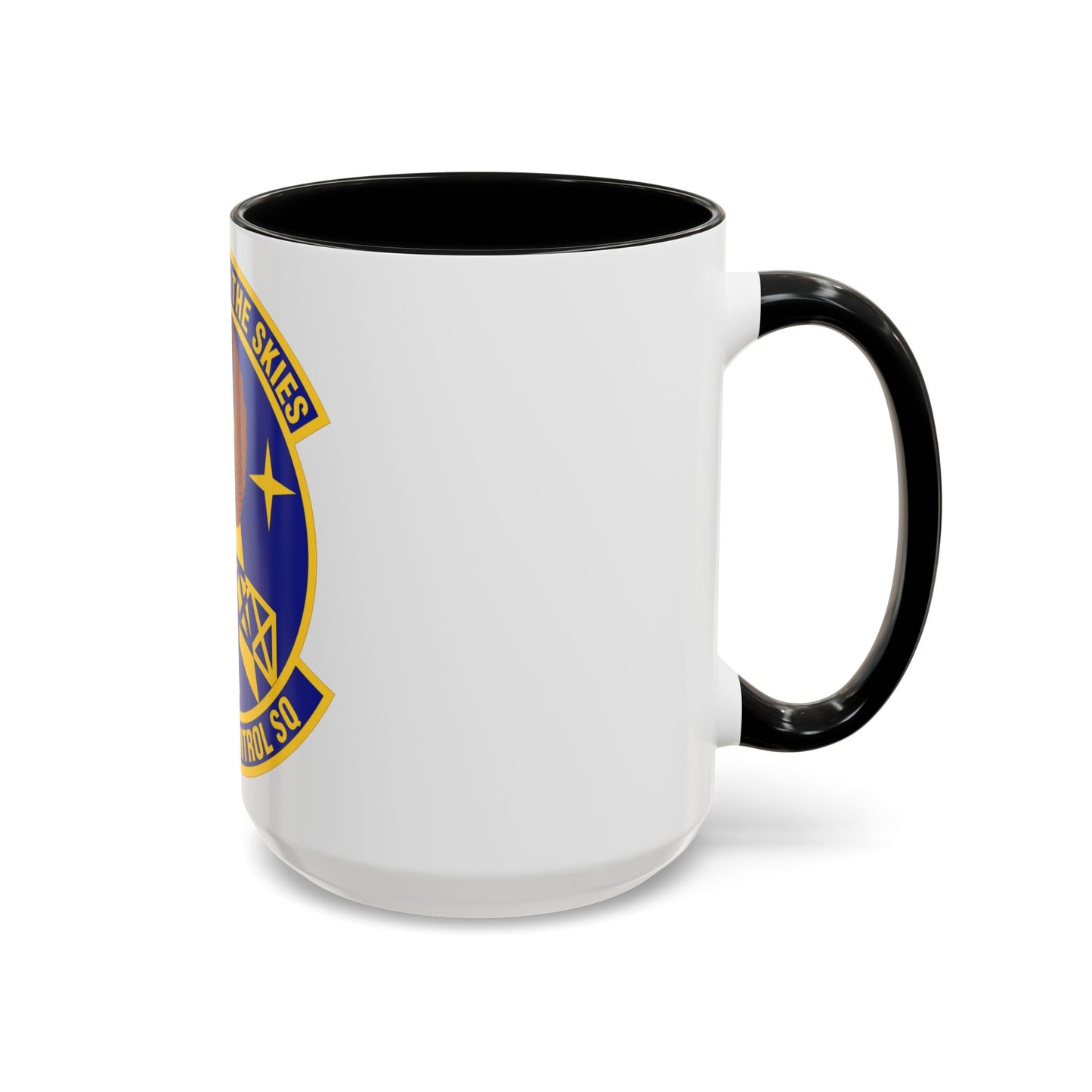 606th Air Control Squadron (U.S. Air Force) Accent Coffee Mug