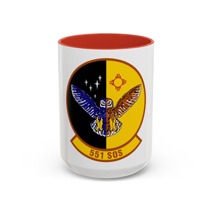 551 Special Operations Squadron (U.S. Air Force) Accent Coffee Mug