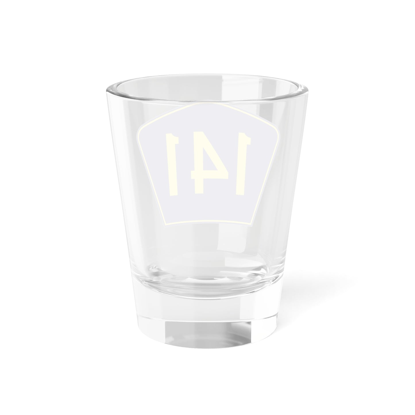 PR secondary 141 (Puerto Rico) (Road Sign) Shot Glass 1.5oz