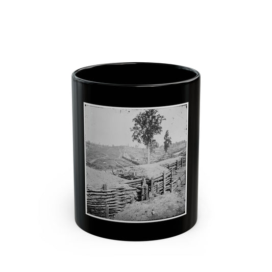 Atlanta, Georgia. Fortifications-2 (U.S. Civil War) Black Coffee Mug