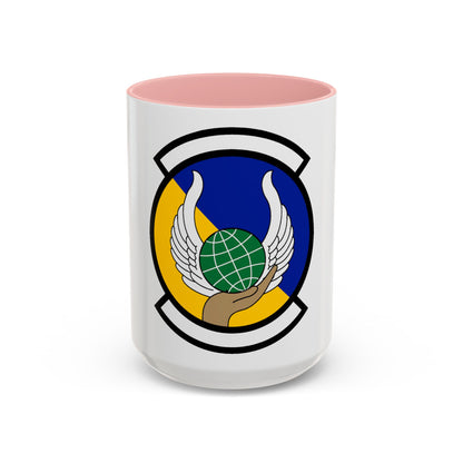 374 Force Support Squadron PACAF (U.S. Air Force) Accent Coffee Mug