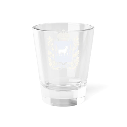 Coat of arms of Kalisz Governorate 1869 (Russia) (Coat of Arms) Shot Glass 1.5oz