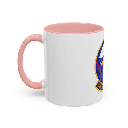 911 Aeromedical Staging Squadron AFRC (U.S. Air Force) Accent Coffee Mug