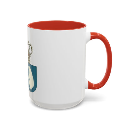 Coat of arms of the County of Greenland - Accent Coffee Mug