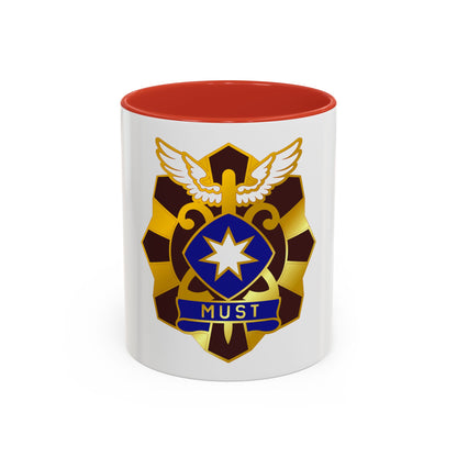22 Surgical Hospital (U.S. Army) Accent Coffee Mug