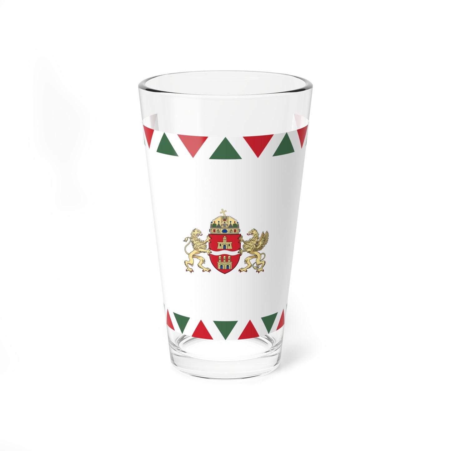 Flag of Budapest 2011- (Hungary) Pint Glass 16oz