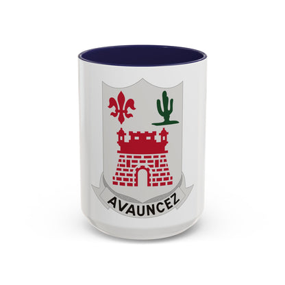 133rd Infantry Regiment (U.S. Army) Accent Coffee Mug