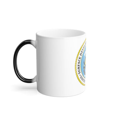 USN Surface Development Squadron One (U.S. Navy) Color Changing Mug 11oz