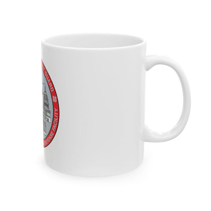 USCG NCR ADF   Nat'l Capital Reg Air Def Fac 2009 (U.S. Coast Guard) White Coffee Mug