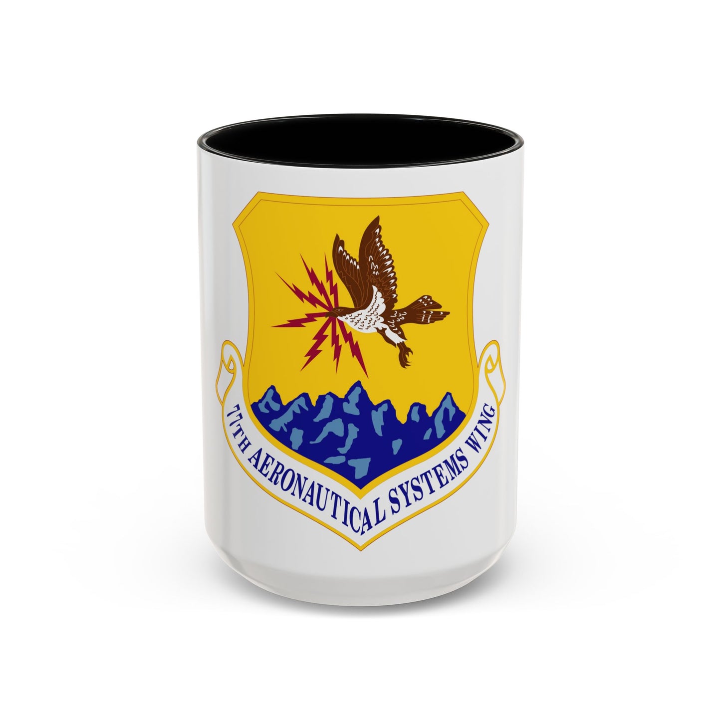 77th Aeronautical Systems Wing (U.S. Air Force) Accent Coffee Mug