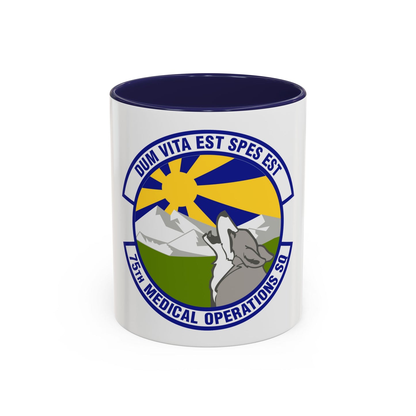 75th Medical Operations Squadron (U.S. Air Force) Accent Coffee Mug