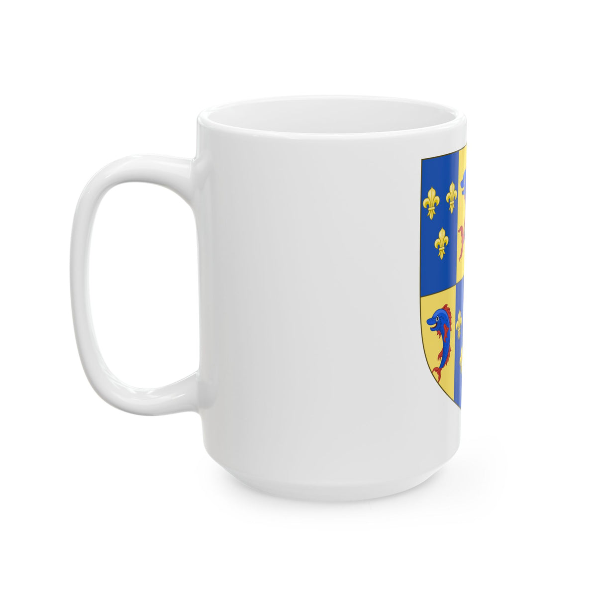 Royal Arms of the Kingdom of Scotland (1558) - White Coffee Mug