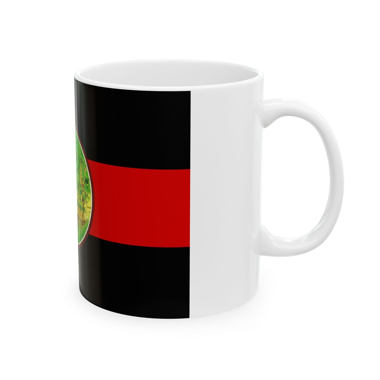 Flag of Nong Khai Province Thailand - White Coffee Mug