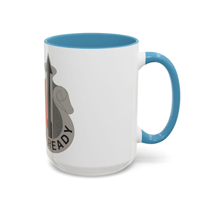 11 Signal Battalion (U.S. Army) Accent Coffee Mug
