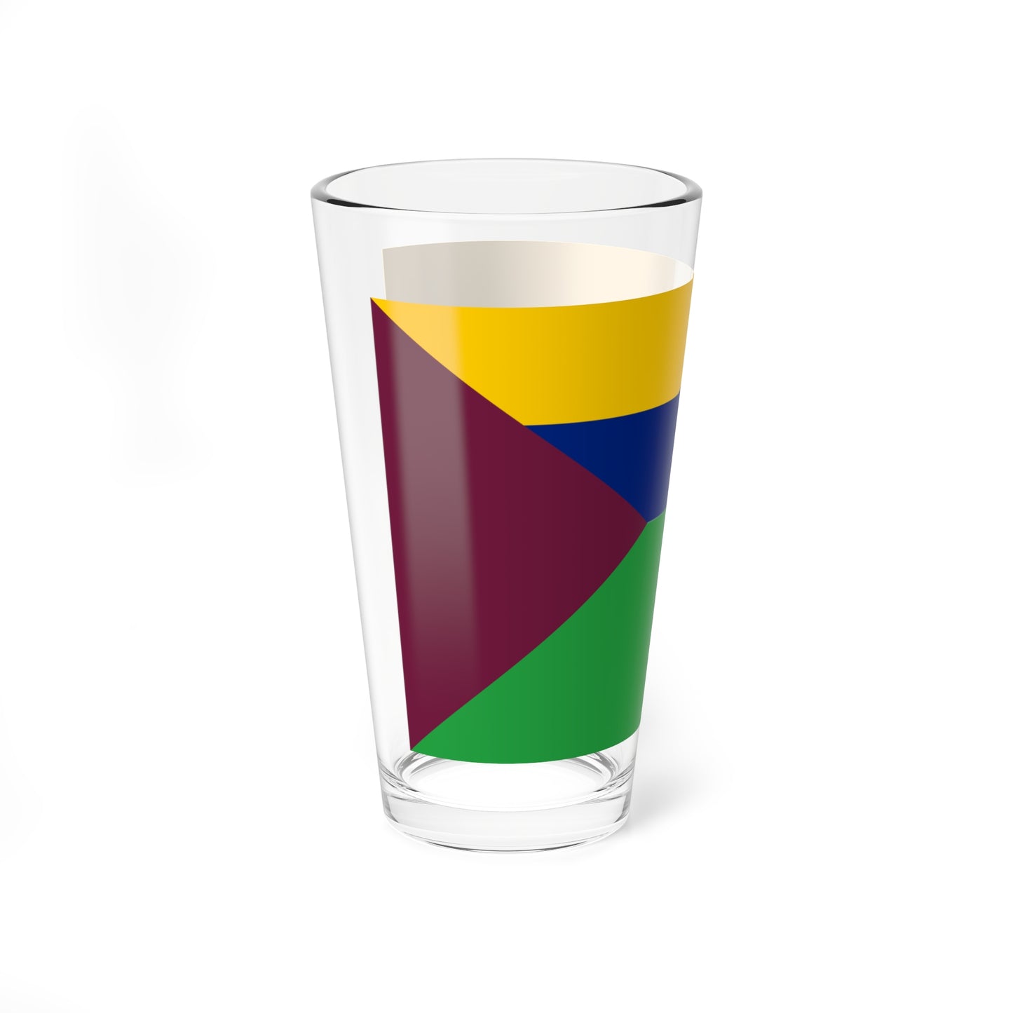 Flag of Bolivar Municipality Aragua (Venezuela) Pint Glass 16oz