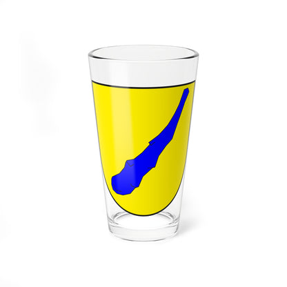 Langwies wappen (Switzerland) (Coat of Arms) Pint Glass 16oz