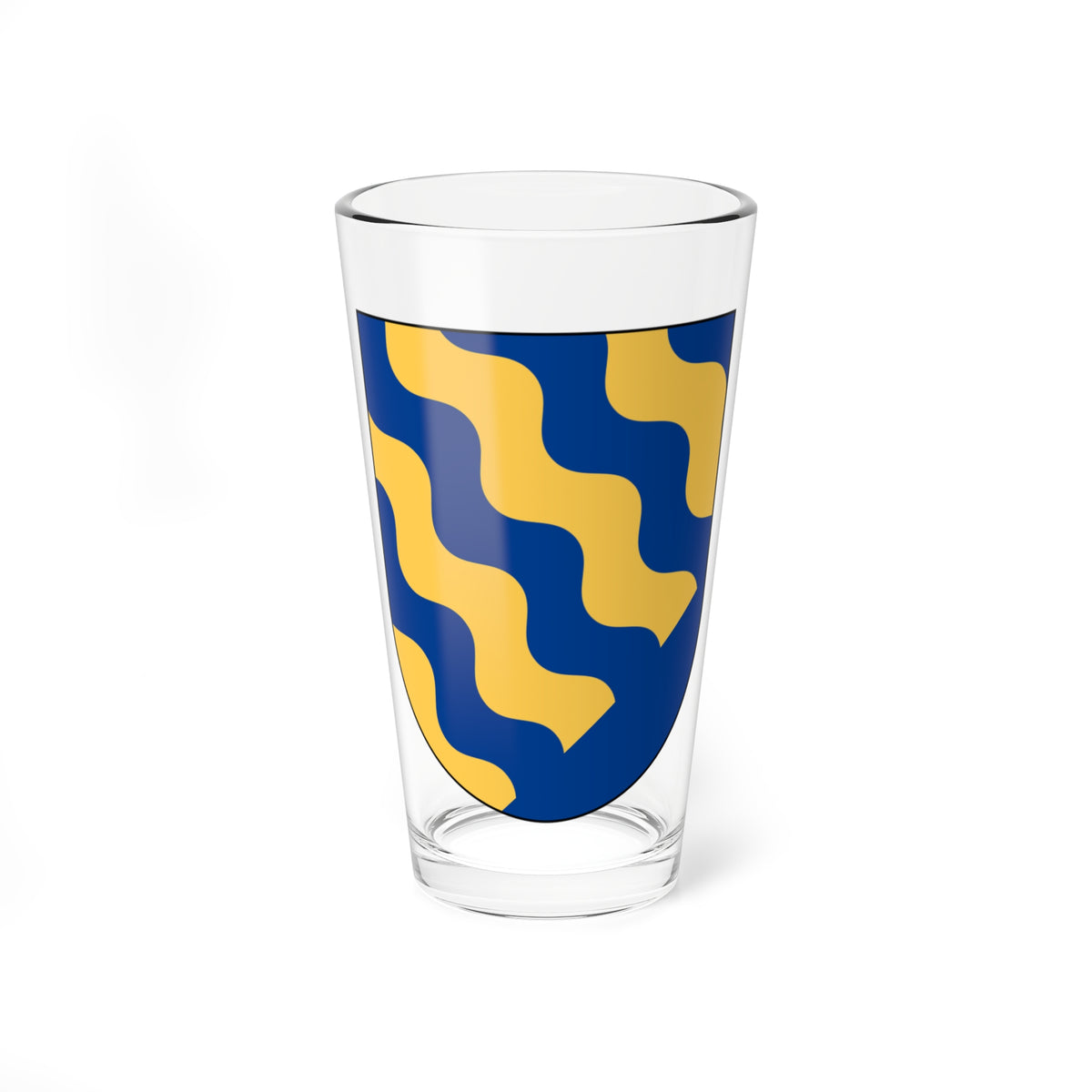 Norrbotten vapen (Sweden) (Coat of Arms) Pint Glass 16oz