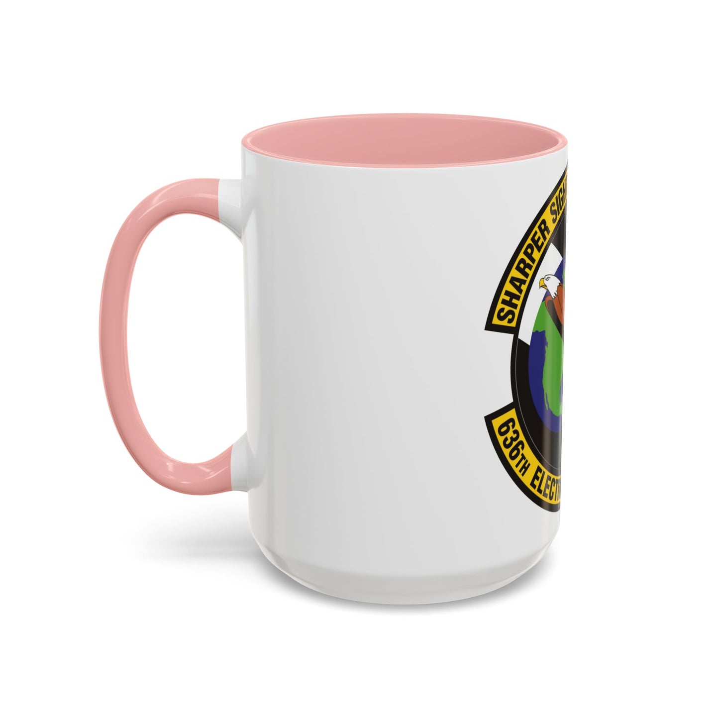 636th Electronic Systems Squadron (U.S. Air Force) Accent Coffee Mug