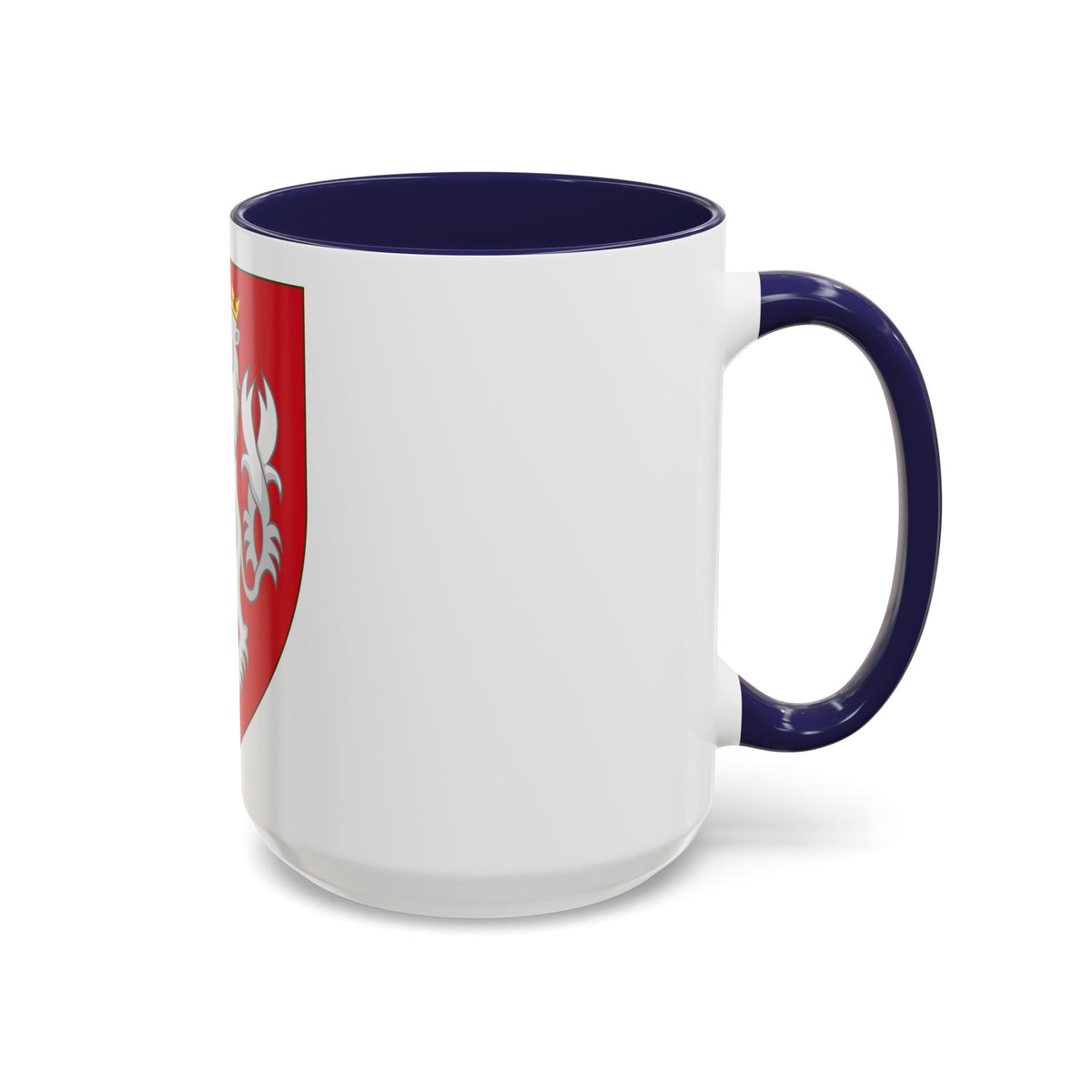 Coat of arms of the House of Luxembourg-Bohemia - Accent Coffee Mug