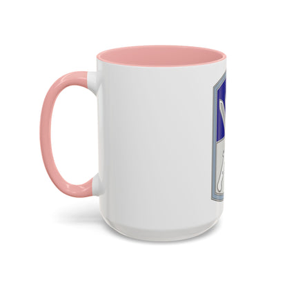 218 Maneuver Enhancement Brigade 3 (U.S. Army) Accent Coffee Mug