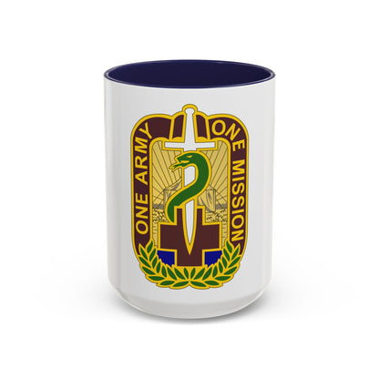 348 Field Hospital (U.S. Army) Accent Coffee Mug