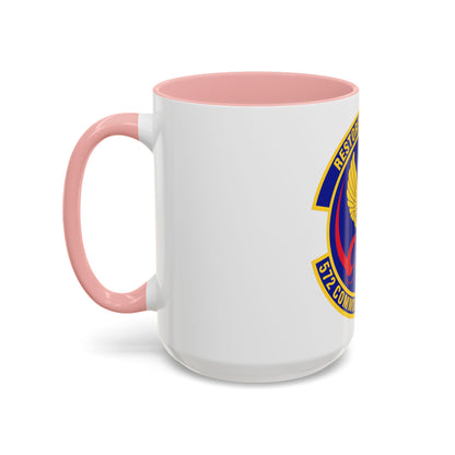 572d Commodities Maintenance Squadron (U.S. Air Force) Accent Coffee Mug