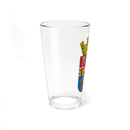 Escudo de la provincia de Almería (Spain) (Coat of Arms) Pint Glass 16oz
