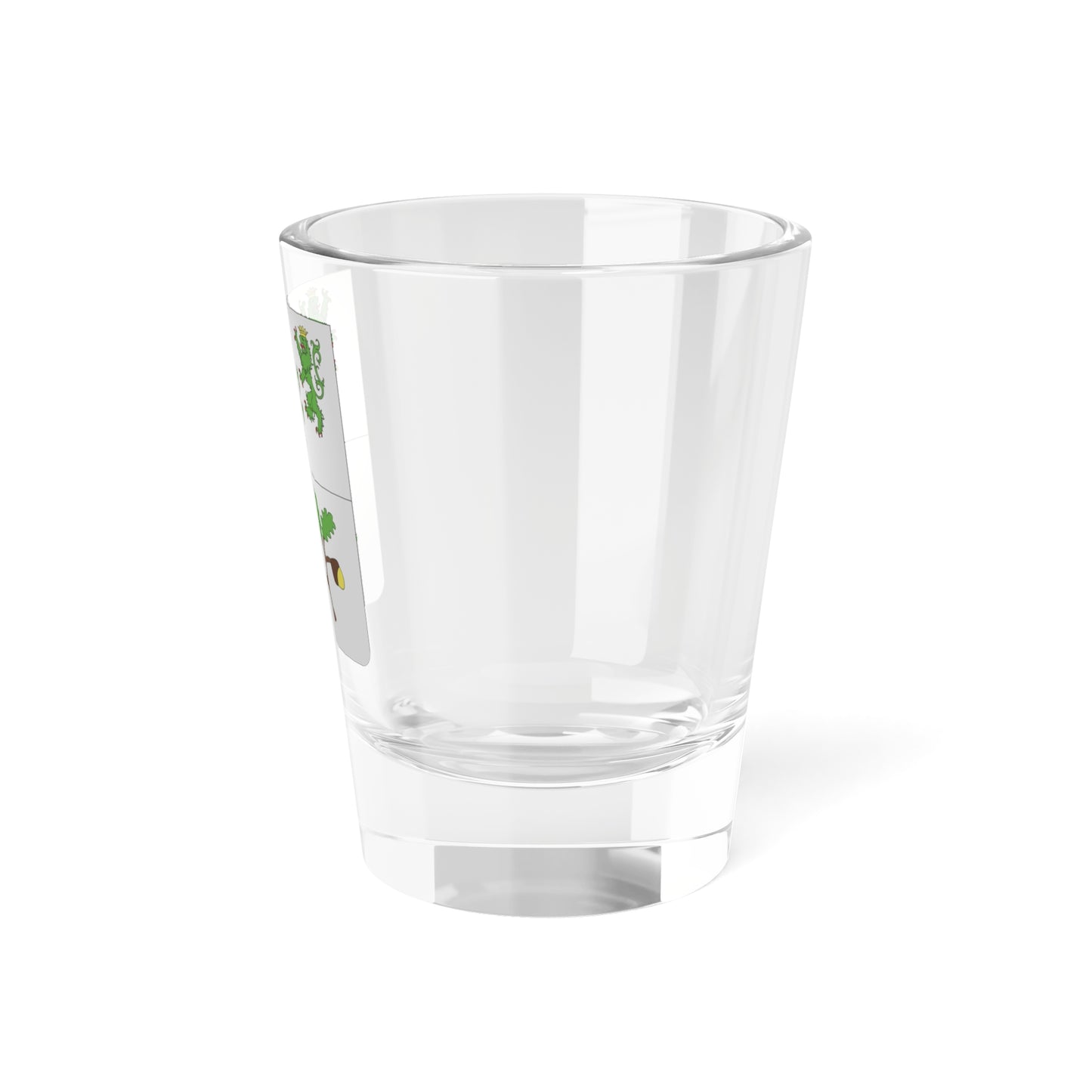 Héraldique Ville be Verviers (Belgium) (Coat of Arms) Shot Glass 1.5oz