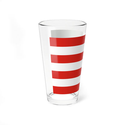 Flag of Ujvidek 1941 (Hungary) Pint Glass 16oz
