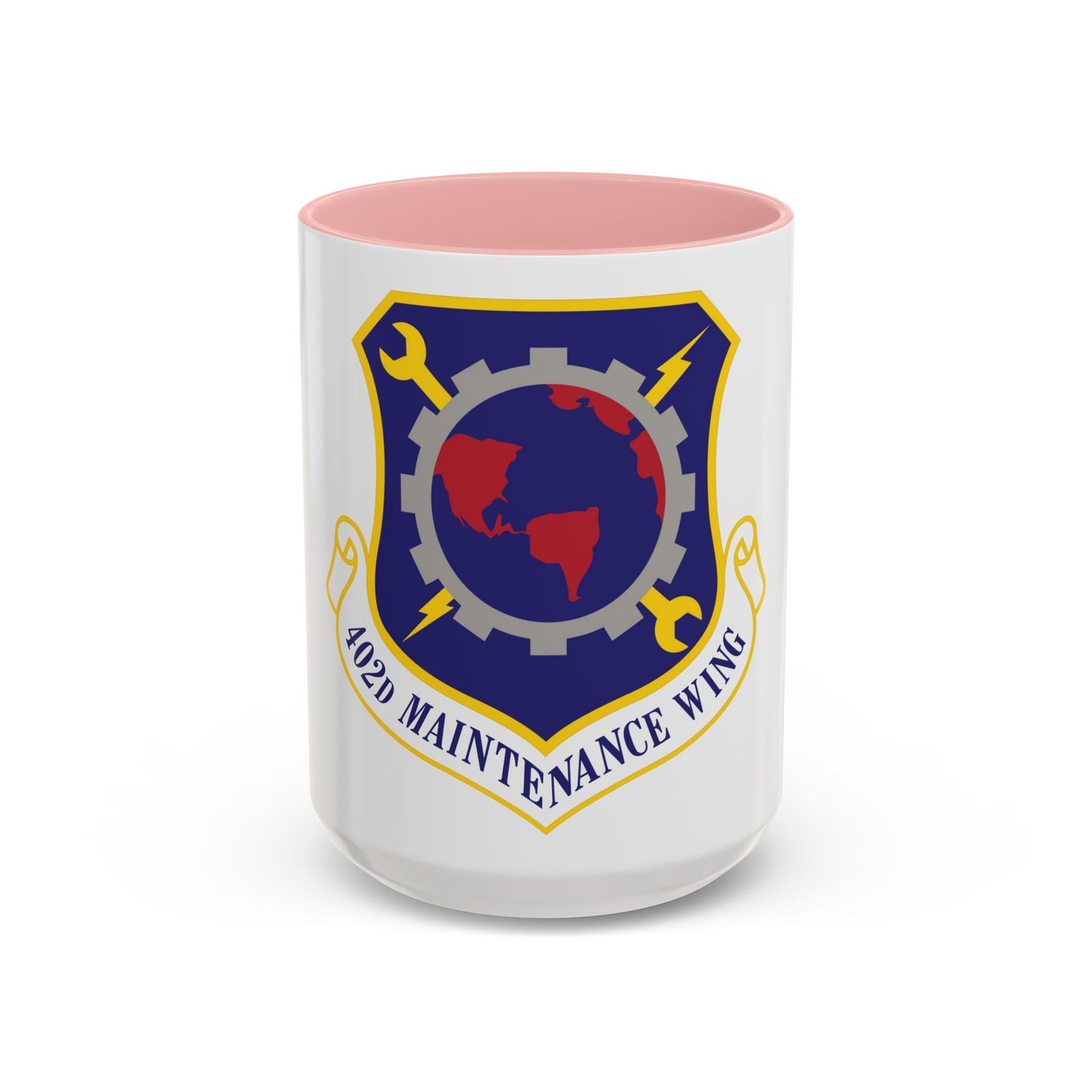 402d Maintenance Wing (U.S. Air Force) Accent Coffee Mug