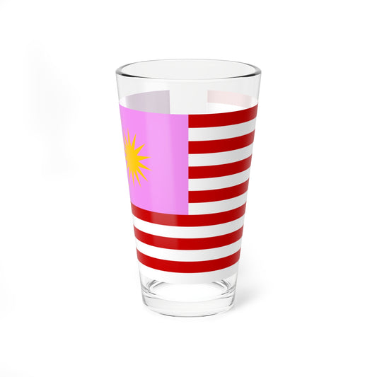 Gay Pride Flag of Malaysia (Malaysia) Pint Glass 16oz