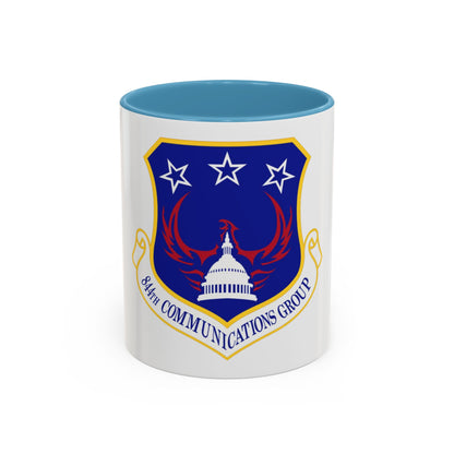844th Communications Group (U.S. Air Force) Accent Coffee Mug