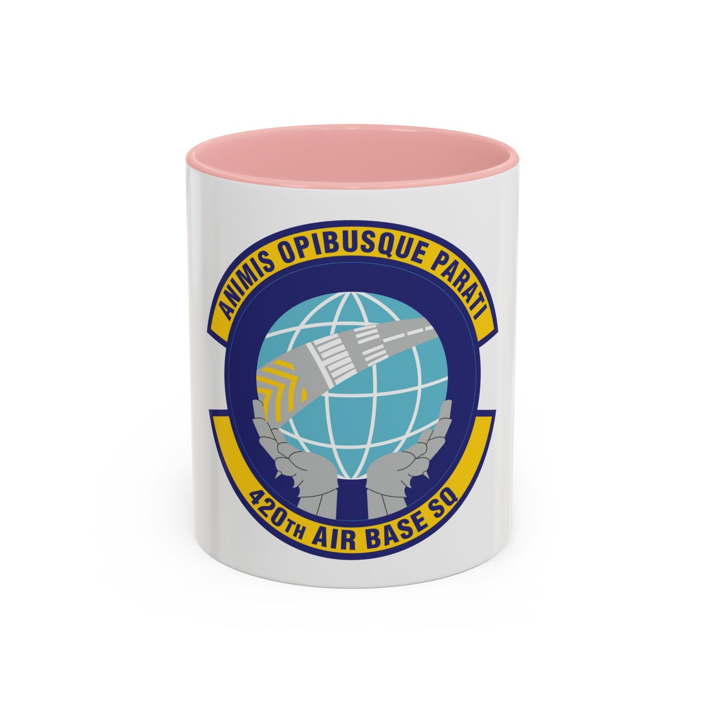 420th Air Base Squadron (U.S. Air Force) Accent Coffee Mug