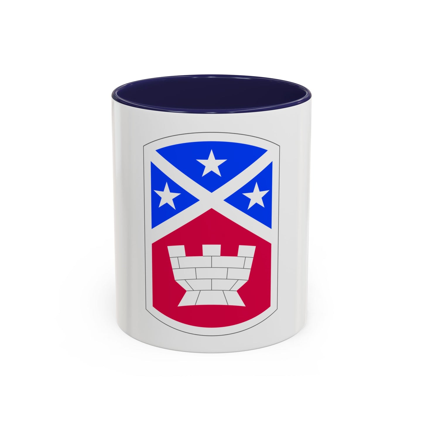 194th Engineer Brigade (U.S. Army) Accent Coffee Mug