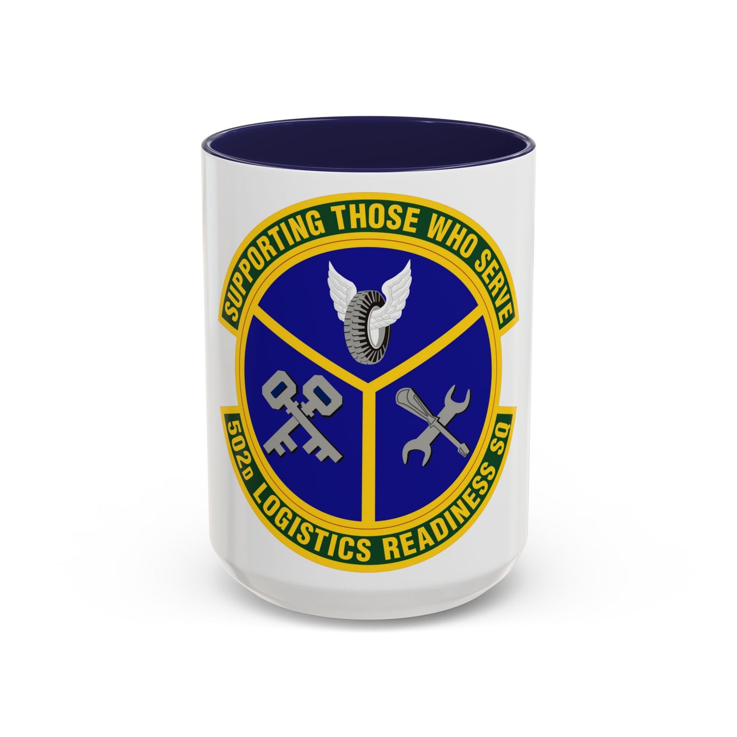 502d Logistics Readiness Squadron (U.S. Air Force) Accent Coffee Mug