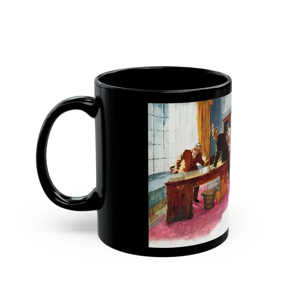 Hand In Glove by Ngaio Marsh, Woman's Journal, 1962 - Black Coffee Mug-Go Mug Yourself