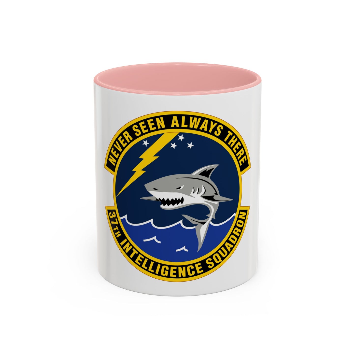 37 Intelligence Squadron ACC (U.S. Air Force) Accent Coffee Mug