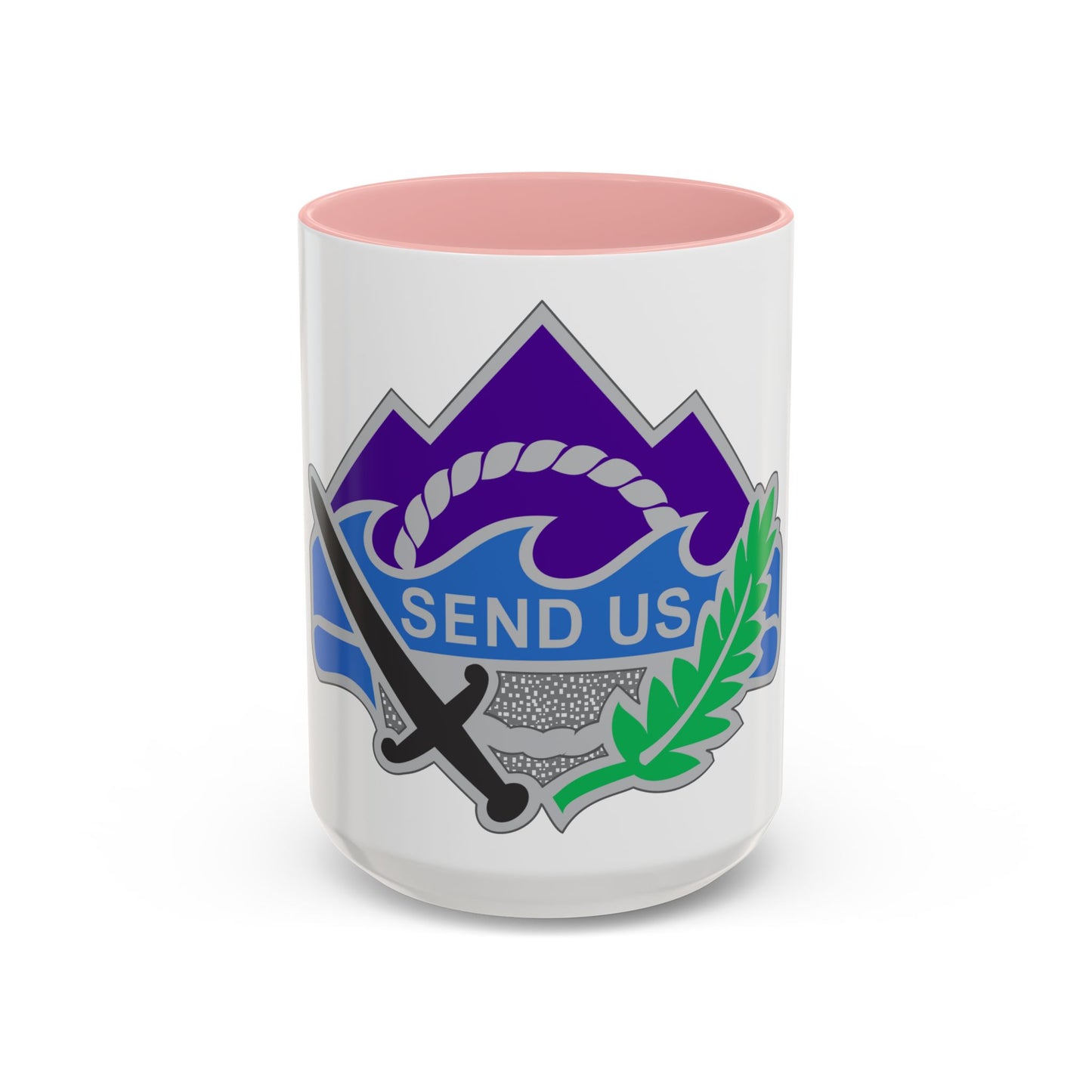 350 Civil Affairs Command 2 (U.S. Army) Accent Coffee Mug