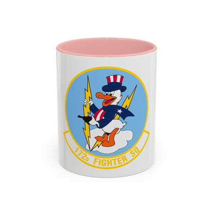 172 Fighter Squadron (U.S. Air Force) Accent Coffee Mug