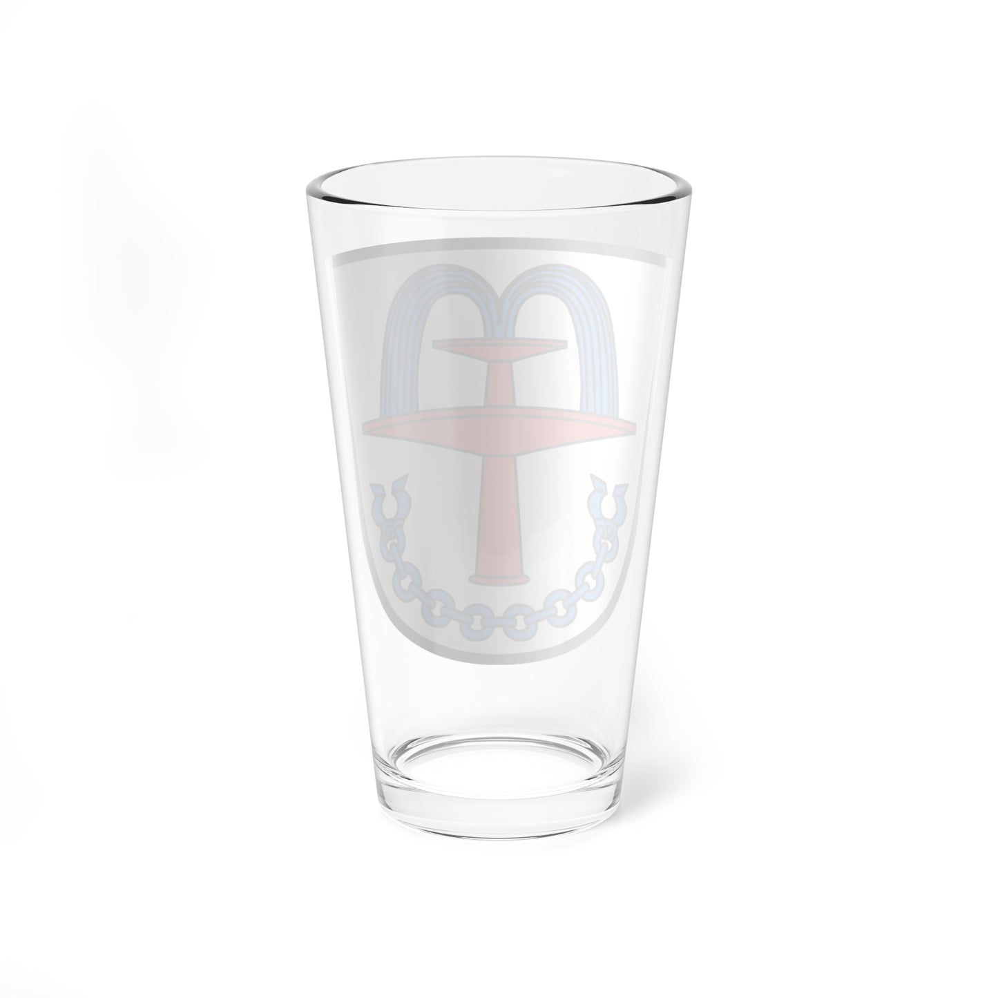 DEU Bad Füssing COA (Germany) (Coat of Arms) Pint Glass 16oz