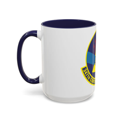 347th Contracting Squadron (U.S. Air Force) Accent Coffee Mug