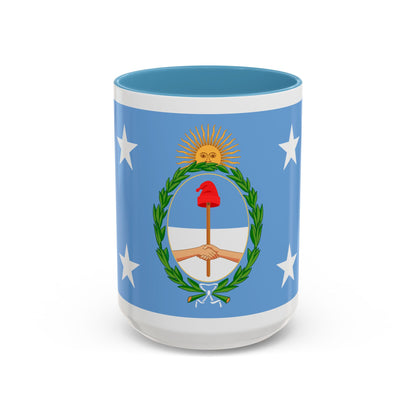 Standard of the President of Argentina Afloat - Accent Coffee Mug
