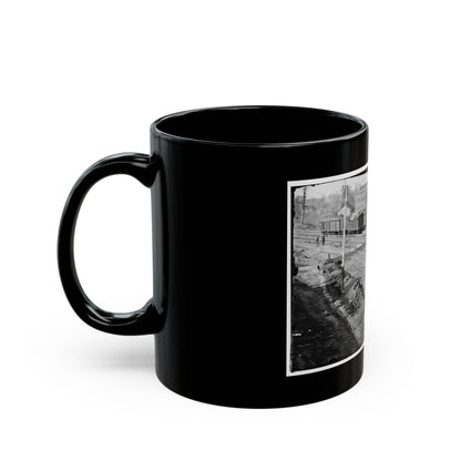 Atlanta, Georgia. Ruins Of Depot, Blown Up On Sherman's Departure (U.S. Civil War) Black Coffee Mug